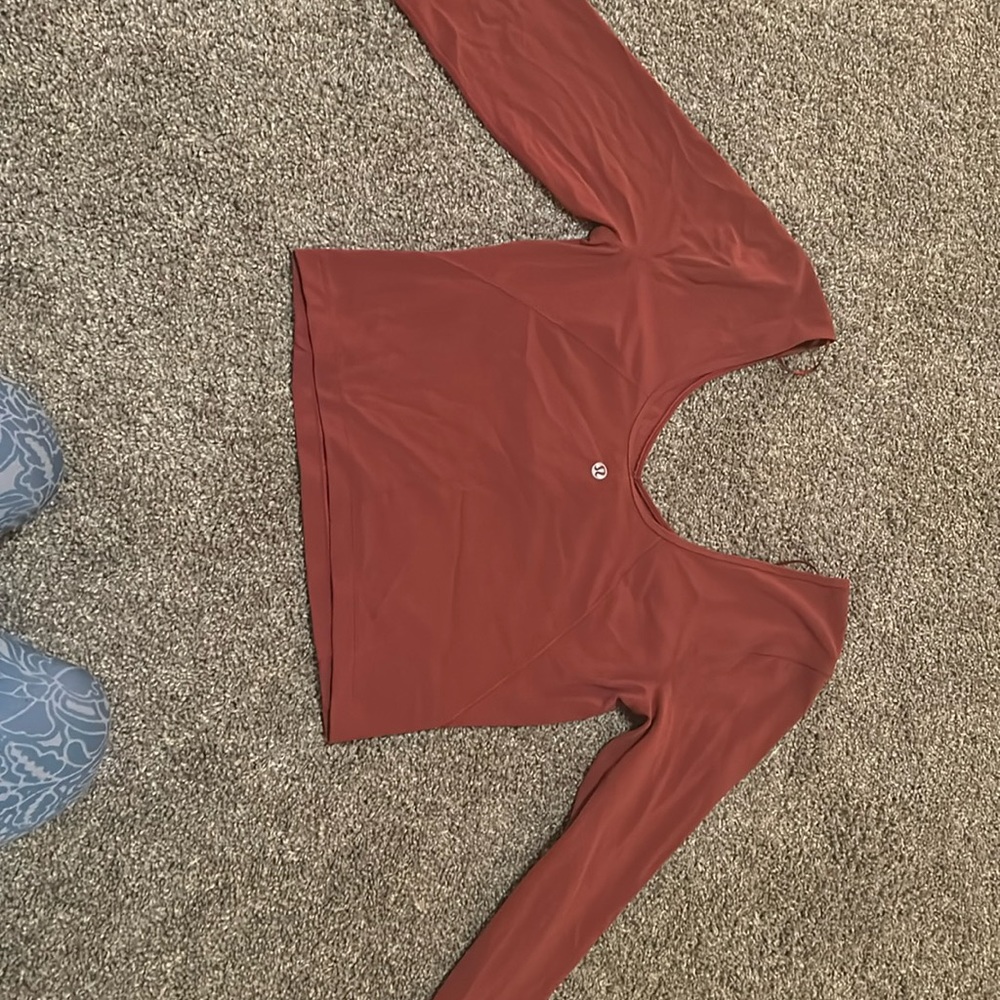 Crop workout top